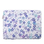 Christmas Stars Background 15  Vertical Laptop Sleeve Case With Pocket