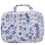 Christmas Stars Background Travel Toiletry Bag With Hanging Hook