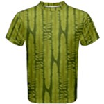 Fern Texture Nature Leaves Men s Cotton T-Shirt