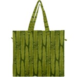 Fern Texture Nature Leaves Canvas Travel Bag