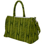 Fern Texture Nature Leaves Duffel Travel Bag