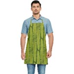 Fern Texture Nature Leaves Kitchen Apron