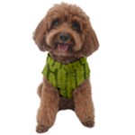 Fern Texture Nature Leaves Dog Sweater