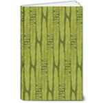 Fern Texture Nature Leaves 8  x 10  Softcover Notebook