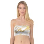 Marble Pattern Bandeau Top