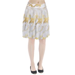 Marble Pattern Pleated Skirt from ArtsNow.com