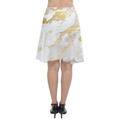 Chiffon Wrap Front Skirt 