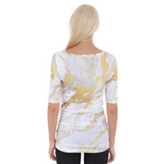 Wide Neckline T-Shirt 