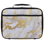 Marble Pattern Full Print Lunch Bag