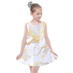 Marble Pattern Kids  Summer Dress