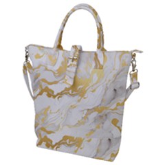 Buckle Top Tote Bag 