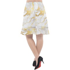 Fishtail Chiffon Skirt 