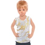 Marble Pattern Kids  Sport Tank Top