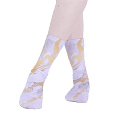 Smooth Crew Length Tube Socks 