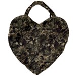 Camouflage Army Survival Uniform Giant Heart Shaped Tote