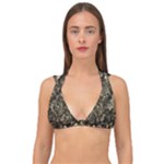 Camouflage Army Survival Uniform Double Strap Halter Bikini Top