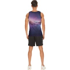 Men s Wide Collar Tank Top 