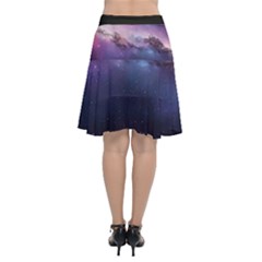 Chiffon Wrap Front Skirt 