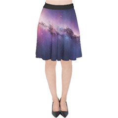 Velvet High Waist Skirt 