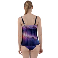 Twist Front Tankini Set 