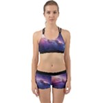 Cosmic Dreamscape Print (ai) Black Backgrond Back Web Gym Set