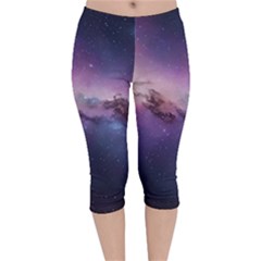 Velvet Capri Leggings  