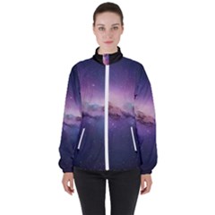 Women s High Neck Windbreaker 