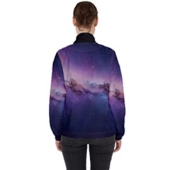 Women s High Neck Windbreaker 