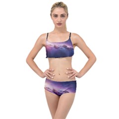 Layered Top Bikini Set 