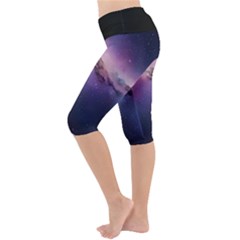 Lightweight Velour Cropped Yoga Leggings 