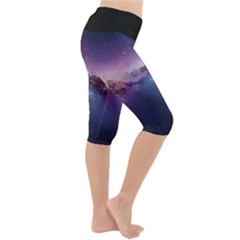 Lightweight Velour Cropped Yoga Leggings 