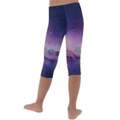 Kids  Lightweight Velour Capri Leggings  