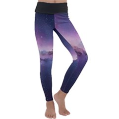 Kids  Lightweight Velour Classic Yoga Leggings 