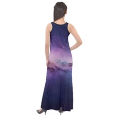 Sleeveless Velour Maxi Dress 