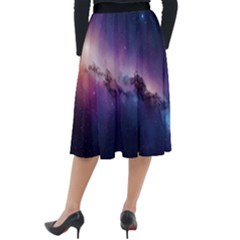 Classic Velour Midi Skirt  