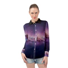 Long Sleeve Chiffon Shirt 