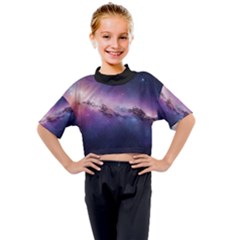 Kids Mock Neck T-Shirt 