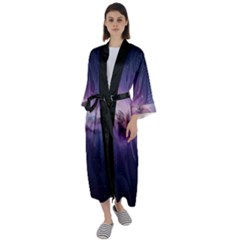 Maxi Satin Kimono 