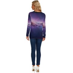 Long Sleeve Crew Neck Pullover Top 