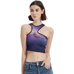 Cosmic Dreamscape Print (ai) Black Backgrond Cut Out Top from ArtsNow.com