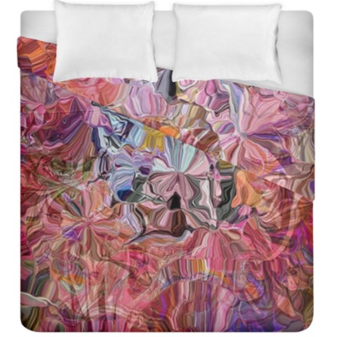 Marbling Blend  Duvet Cover Double Side (King Size) from ArtsNow.com