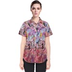 Marbling Blend  Women s Short Sleeve Shirt