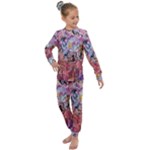 Marbling Blend  Kids  Long Sleeve Set 