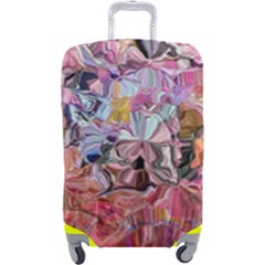 Marbling Blend  Luggage Cover (Large) from ArtsNow.com