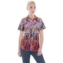 Women s Short Sleeve Pocket Shirt 