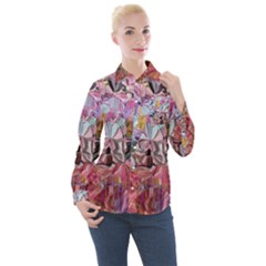 Women s Long Sleeve Pocket Shirt 