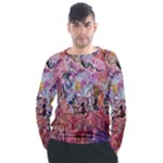 Marbling Blend  Men s Long Sleeve Raglan T-Shirt