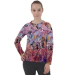 Marbling Blend  Women s Long Sleeve Raglan T-Shirt