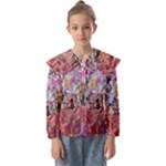 Marbling Blend  Kids  Peter Pan Collar Blouse