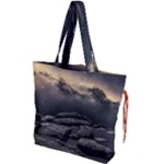 Stellar Dreamscape (AI&Human) Drawstring Tote Bag